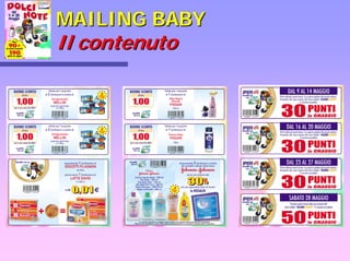 MAILING BABYMAILING BABY
Il contenutoIl contenuto
 
