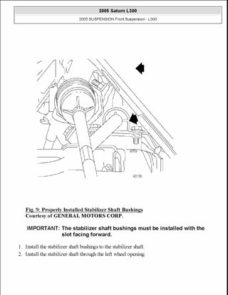 2005 front suspension