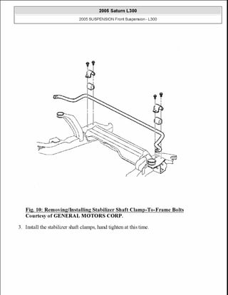 2005 front suspension