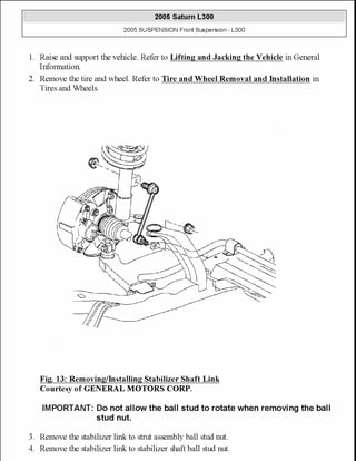 2005 front suspension