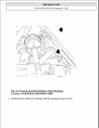 2005 front suspension