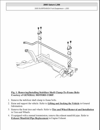 2005 front suspension