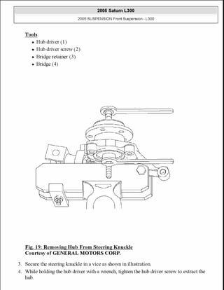 2005 front suspension