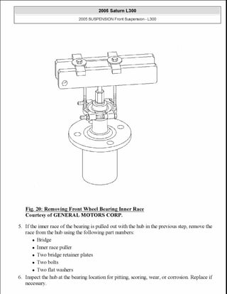 2005 front suspension
