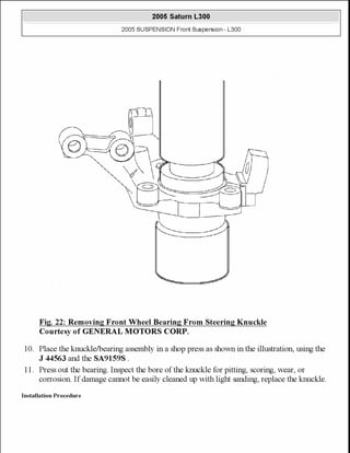 2005 front suspension