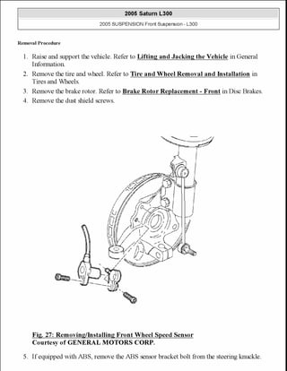 2005 front suspension