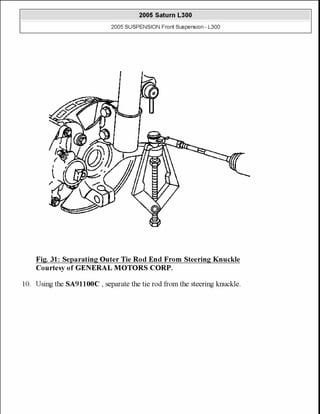 2005 front suspension