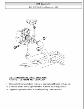 2005 front suspension
