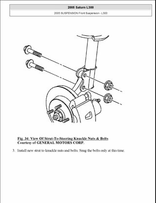 2005 front suspension