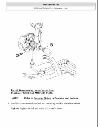 2005 front suspension