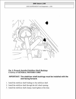 2005 front suspension