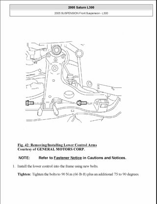 2005 front suspension