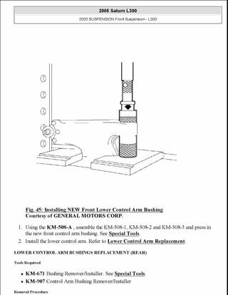 2005 front suspension