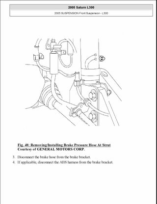 2005 front suspension