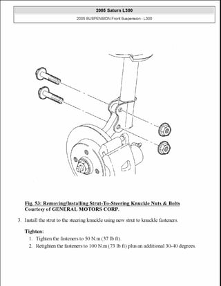 2005 front suspension