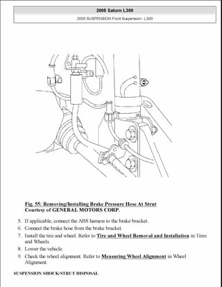 2005 front suspension