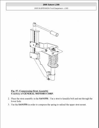 2005 front suspension