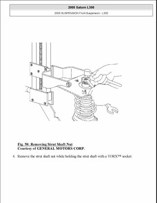 2005 front suspension