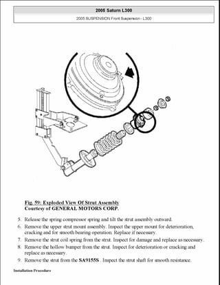 2005 front suspension