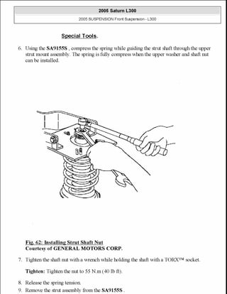 2005 front suspension