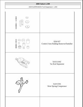 2005 front suspension