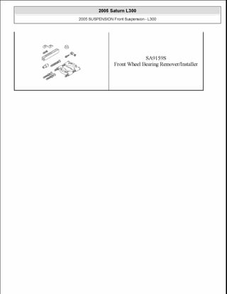 2005 front suspension