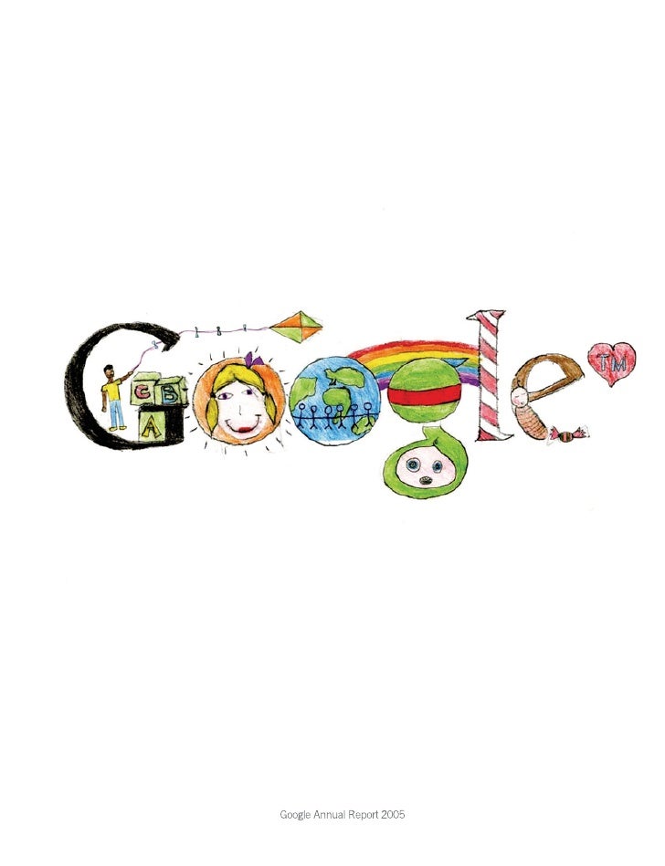 2005 Google Annual Report