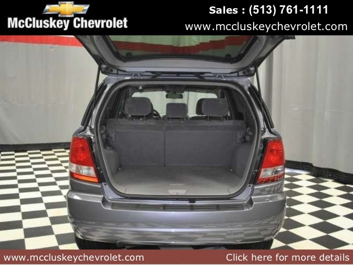 Mccluskey Chevrolet Kings Auto Mall >> Used 2005 Kia Sorento SUV at Cincinnati & Hamilton, Ohio Mccluskey Chevrolet Kings Auto Mall >> Used 2005 Kia Sorento SUV at Cincinnati & Hamilton, Ohio