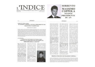 Sorrento: Massimo Coppola nuovo presidente di AN