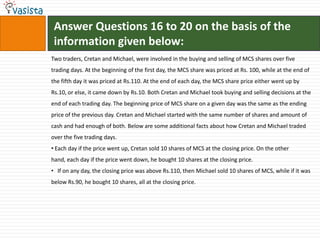 Problem11How many participants in the conference did not change their Eros number during the conference?2	34	5cannot be determined