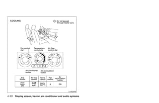 LHA0498

4-20 Display screen, heater, air conditioner and audio systems




                                                                 ੬ REVIEW COPY—2006 Pathfinder (pat)
                                                                 Owners Manual—USA_English (nna)
                                                                 07/29/05—cathy ੭
 