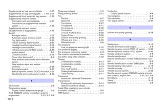 2006 PATHFINDER OWNER'S MANUAL