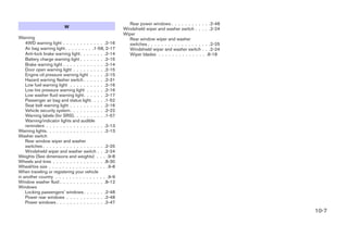 2006 PATHFINDER OWNER'S MANUAL