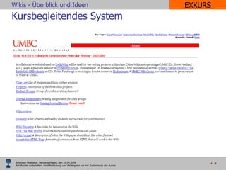 Kursbegleitendes System EXKURS 