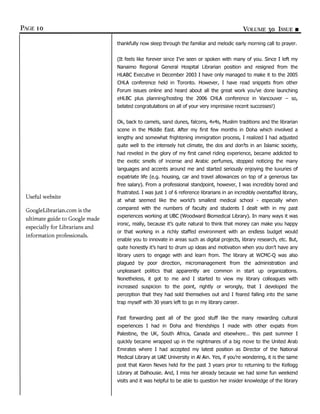 HLABC Forum: Winter 2006/2007