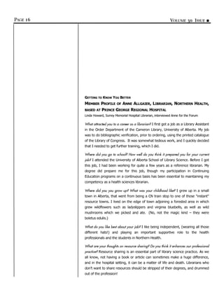 HLABC Forum: Winter 2006/2007