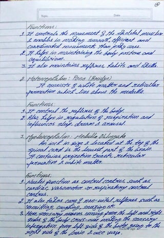 Biopsychology Assignment BPCC 102 - IGNOU