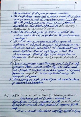 Biopsychology Assignment BPCC 102 - IGNOU