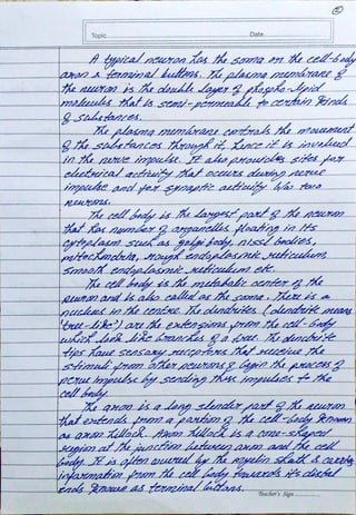 Biopsychology Assignment BPCC 102 - IGNOU