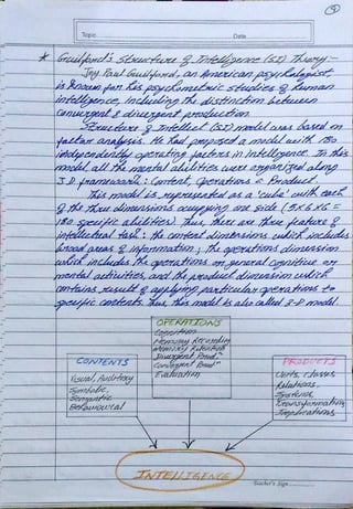 Psychology of Individual Differences BPCC103 Assignment | PDF