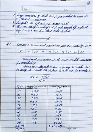 Mathematical Methods for Psychological Research Assignment - BPCC 104