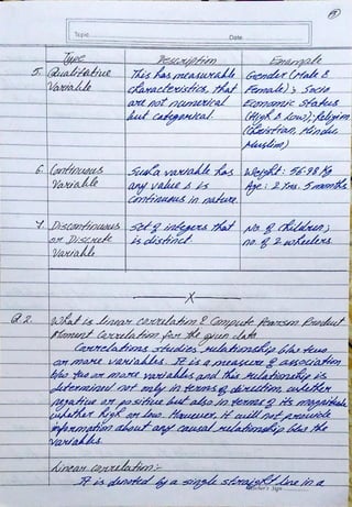 Mathematical Methods for Psychological Research Assignment - BPCC 104
