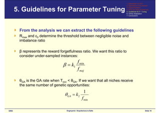 GECCO'2006: Bounding XCS’s Parameters for Unbalanced Datasets