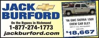 2006 GMC Sierra - Jack Burford Chevrolet Richmond KY