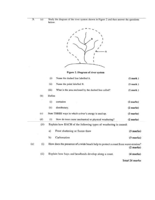 CSEC GEOGRAPHY PAST PAPER- PAPER 2- 2006