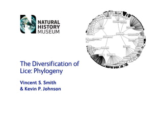 The Diversification of
Lice: Phylogeny
Vincent S. Smith
 Kevin P. Johnson
 