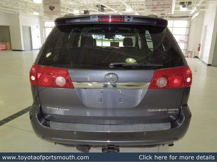 2006 sienna xle limited