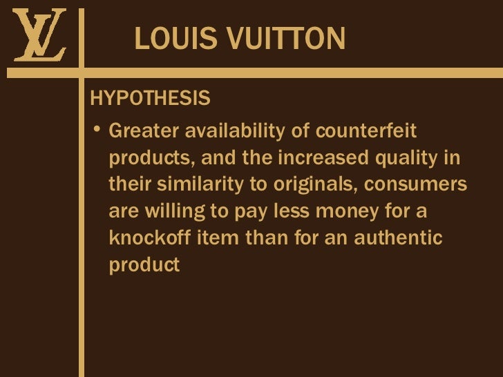 2007 - Brand Premium of Louis Vuitton Original Bag and Counterfeits