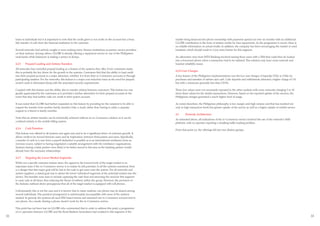 loans to individuals but it is important to note that the credit given is not credit on the account but a bona    market being financed into phone ownership with payments spread out over six months with an additional
     fide transfer of cash from the financial institution to the customer.                                             GLOBE contribution in the form of airtime credits for loan repayments. As the programme is recent, there is
                                                                                                                       no reliable information on actual results. In addition, the company has been encouraging the market in used
     Several networks had actively sought or were seeking micro-finance institutions as partner service providers      handsets, which should result in a low entry barrier for this segment.
     on their systems. Among others, GLOBE is already offering a repayment service to one of the Philippines
     rural banks while Safaricom is trialing a service in Kenya.                                                       An alternative view from MTN Banking involved issuing these users with a SIM that could then be loaded
                                                                                                                       into a borrowed phone when a transaction had to be initiated. This solution may have some network and
     4.2.5   Prepaid Loading and Airtime Transfers                                                                     handset reliability issues.
     All networks have included prepaid loading as a feature of the systems they offer. From comments made,
                                                                                                                       4.2.8 User Charges
     this is probably the key driver for the growth in the systems. Customers find that the ability to load credit
     into their prepaid accounts is a major attraction, whether it is from their m-Commerce accounts or through        A key feature of the Philippines implementations was the low user charges of typically US2¢ to US4¢ for
     participating retailers. For the networks, this feature is a major cost reduction issue as the need for prepaid   purchases and transfers of airtime and cash. Cash deposits and withdrawals attracted a higher charge of 1%
     scratch cards is eliminated along with the associated security requirements.                                      but with a minimum generally less than US19¢.

     Coupled with this feature was the ability also to transfer airtime between customers. This feature too was        These low values were not necessarily repeated in the other markets with some networks charging 5 to 10
     greatly appreciated by the customers as it provided a further alternative for their prepaid accounts in the       times these values for the similar transactions. However, based on the reported uptake of the services, the
     event that they had neither cash nor credit in their system account.                                              Philippines charges generated a much higher level of usage.

     It was noted that GLOBE had further expanded on this feature by providing for the recipient to be able to         As noted elsewhere, the Philippines philosophy is low margin and high volume and that has resulted not
     request the transfer from another family member (Ask-a-load), rather than having to make a separate               only in high transaction levels but greater uptake of the service as well as a higher uptake of mobile service.
     request to a friend or family member.
                                                                                                                       4.3      Network Architecture
     Note that an airtime transfer can be technically achieved without an m-Commerce solution as it can be
                                                                                                                       As intimated above, all realizations of the m-Commerce service involved the use of the network’s SMS
     confined entirely to the mobile billing system.
                                                                                                                       platform, with no operator reporting a resulting traffic loading problem.

     4.2.6   Cash Transfers
                                                                                                                       From that point on, the offerings fell into two distinct groups.
     This feature was offered in all systems and again was said to be a significant driver of customer growth. It
     allows credit to be moved between users and by implication, between third parties and users. Specifically,
     a transfer of cash to a user from a payroll deduction is possible as is an international remittance from an
     overseas source, subject to having negotiated a suitable arrangement with the remittance organizations.
     Systems having a bank partner were likely to be better served in this area as the banking partner would
     already have the necessary relationships.

     4.2.7   Targeting the Lower Market Segments
     While not a specific customer feature issue, the appeal to the lowest levels of the target market is an
     important issue if the m-Commerce service is to realize its full potential. In all the systems examined, there
     is a danger that this major goal will be lost in the rush to get users onto the system. For all networks and
     system suppliers, a stated goal was to attract the lower ‘unbanked’ segments of the potential market into the
     service. The benefits were seen to include capturing the cash float and removing the need for this segment
     to carry cash at all times, thus reducing the threat of robbery within the group. However, the provision of
     the features outlined above presupposes that all of the target market is equipped with cell phones.

     Unfortunately, this is not the case and it is known that in many markets, one phone may be shared among
     several individuals. This practical arrangement is unfortunately incompatible with most of the systems
     studied. In general, the systems all used SIM-based menus and assumed one m-Commerce account tied to
     one phone. As a result, sharing a phone doesn’t work for the m-Commerce service.

     This point has not been lost on GLOBE who commented that in order to address this point, a programme
     of co-operation between GLOBE and the Rural Bankers Association had resulted in this segment of the
32                                                                                                                                                                                                                                       33
 