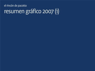 el rincón de pacotto
resumen gráfico 2007 (1)